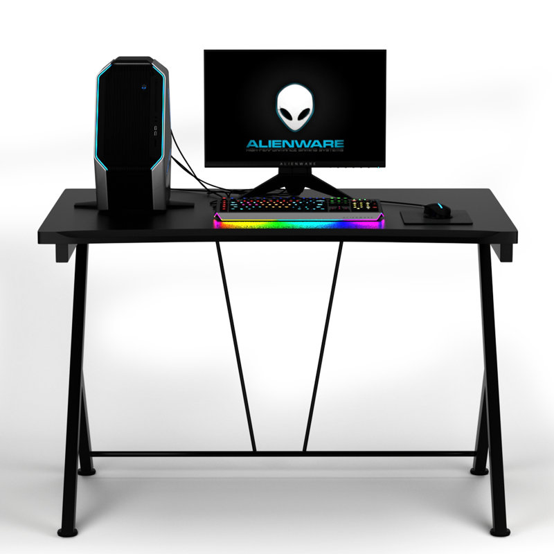 Adjustable Height Steel Computer Desk