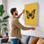 Specimen Butterfly Modern - Wrapped Canvas-1233736340-1233736342