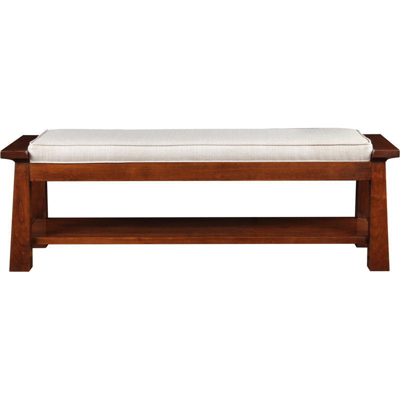 Park Slope Upholstered Storage Bench, Madison
