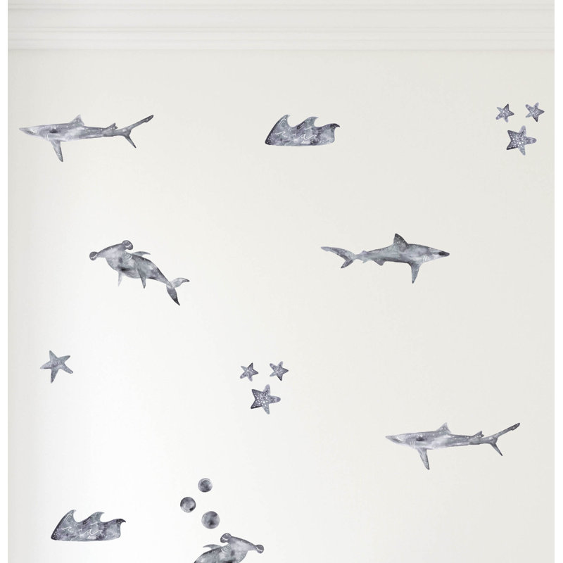 Nautical & Beach Wall Decal, Grey