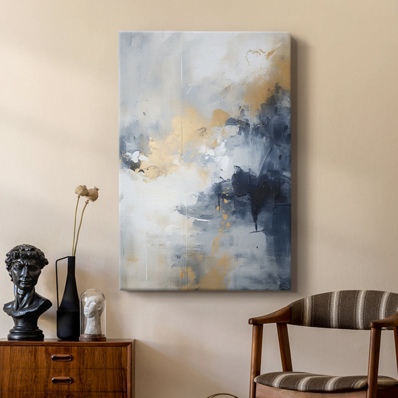 FLORAL Series CCCXXX -Custom Wrapped Gallery Cavas, 48" H x 32" W