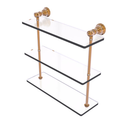Freyja 3 Piece Glass with Towel Bar