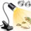 Lampe chauffante reptile avec 2 ampoules chauffantes avec pince
