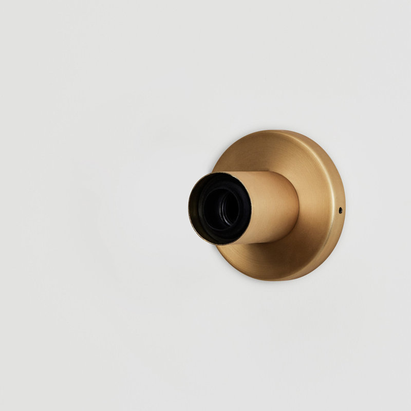 Lochan 1 - Light Flush Mounted Sconce, Brass