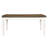 Sireci Oak Solid Wood Base Dining Table