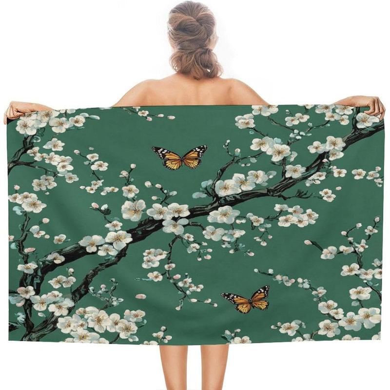 Serviettes de plage Nature Cherry Blossoms