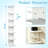 7 Tier Wall Floating Shelf