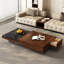 Light luxury rectangular marble coffee table-767320105