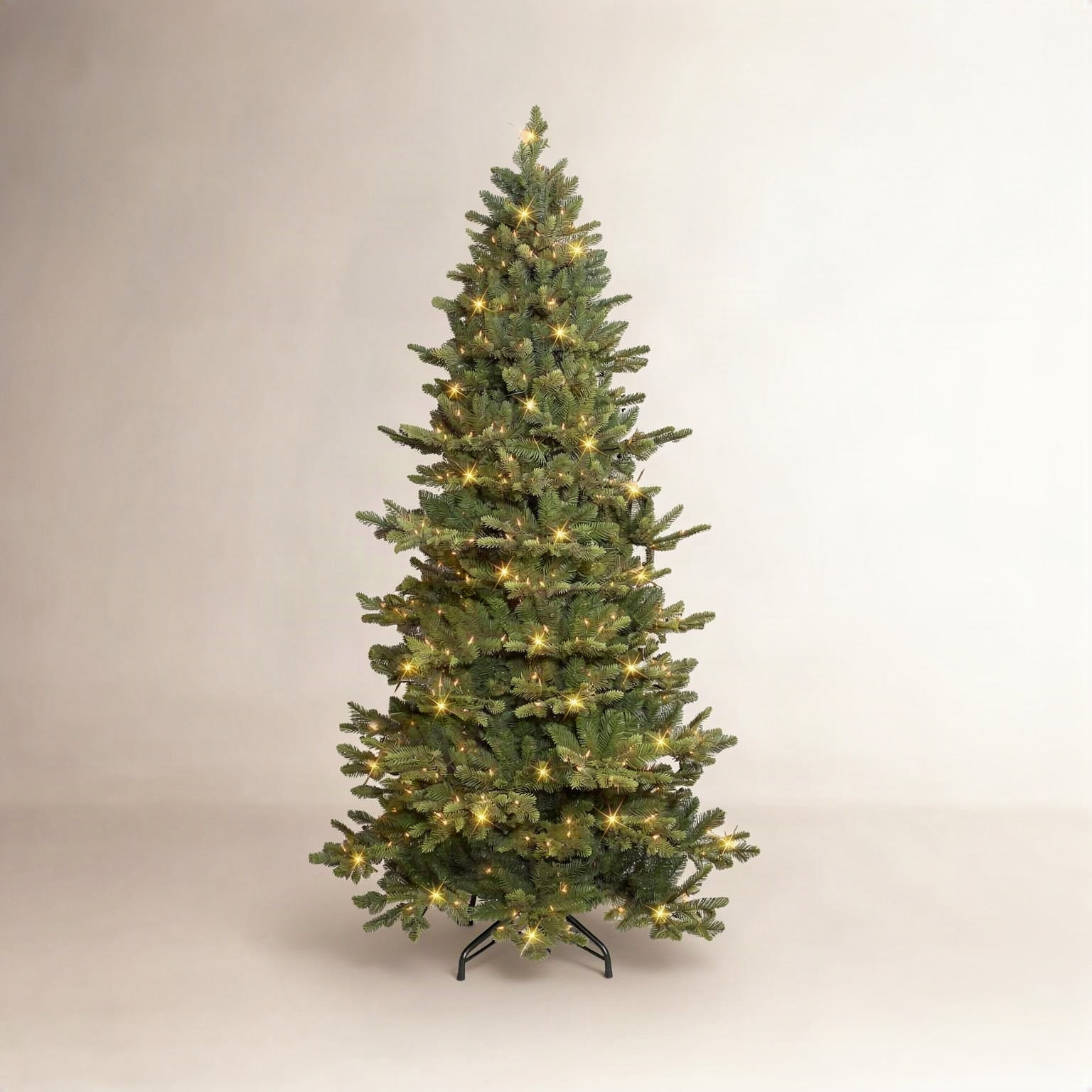 78' Artificial Fir Christmas Tree with Color & Clear Lights