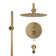 Calder Dual Function Complete Shower System with Rough in-Valve