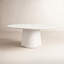 Table de salle à manger Granada - Béton blanc