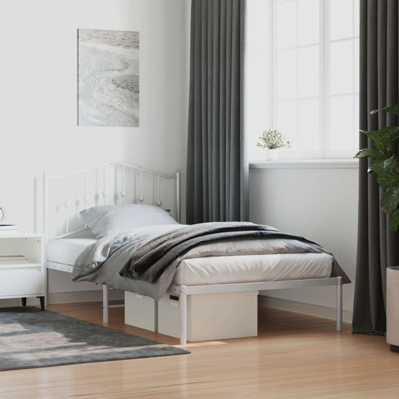 Affleck Metal Bed, Single (3')