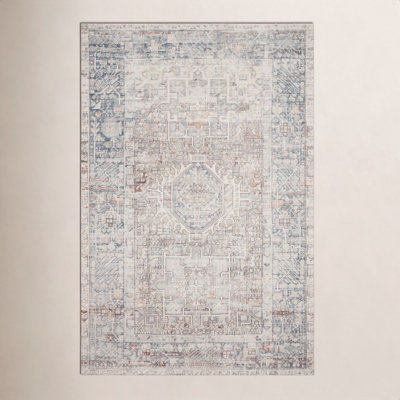 Chris Loves Julia x Loloi Jules Natural / Ocean Area Rug