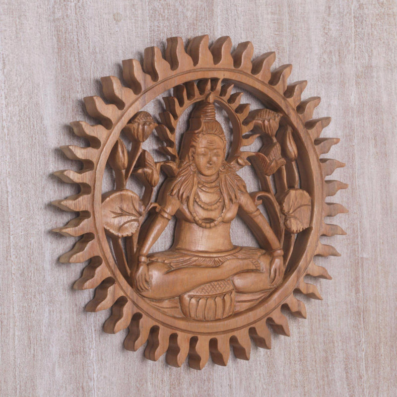 Panneau de suspension en bois shiva aura