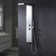 Multi-Function Rainfall and Waterfall Massage 48" Shower Panel Tower