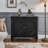 33.6" Retro Wooden Sideboard Buffet Cabinet with Storage-1239305481