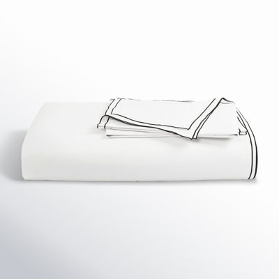 Hampton Embroidered Cotton Duvet Cover Set
