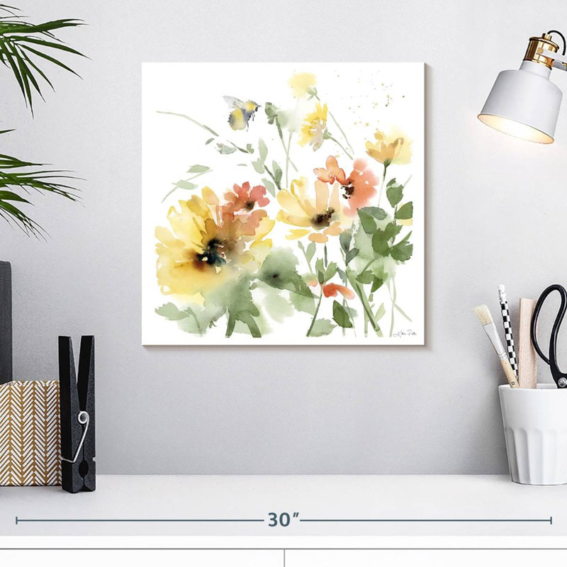 Harnek pré de tournesols I, H 16 po x l 16 po