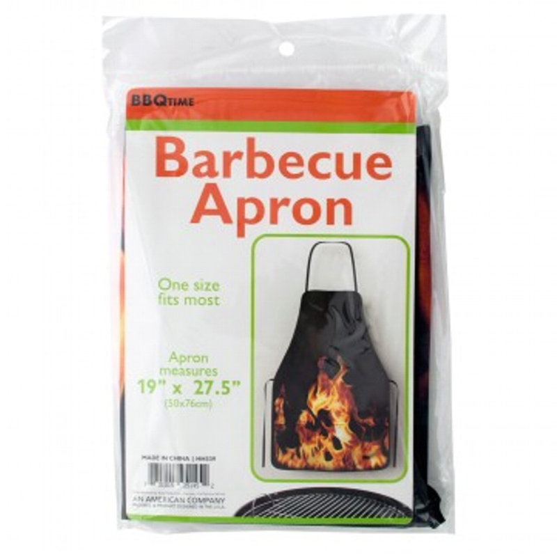 Barbecue avec tablier à flammes