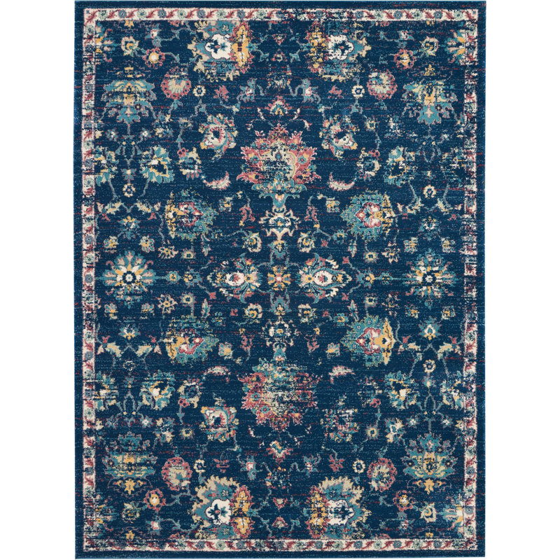 Dreya Performance Oriental Indoor Rug, Rectangle 7'10" x 10'6"