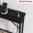 Slim Console Table with Built-In Outlets, Narrow Console Table for Small Spaces,  Behind Your Couch or In Tight Areas. Industrial-Style Sofa Table for Living Room, Hallway, or Entryway-1353716111