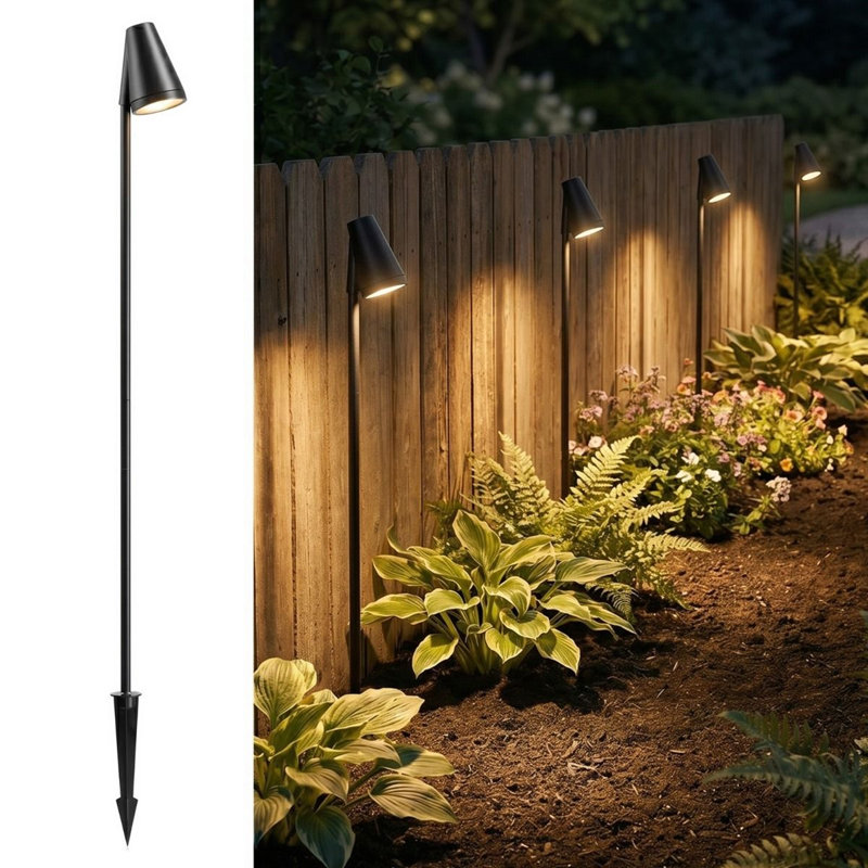 Matte Black Aluminium Pathway