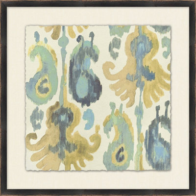 Neutral Ikat Study 4 Painting