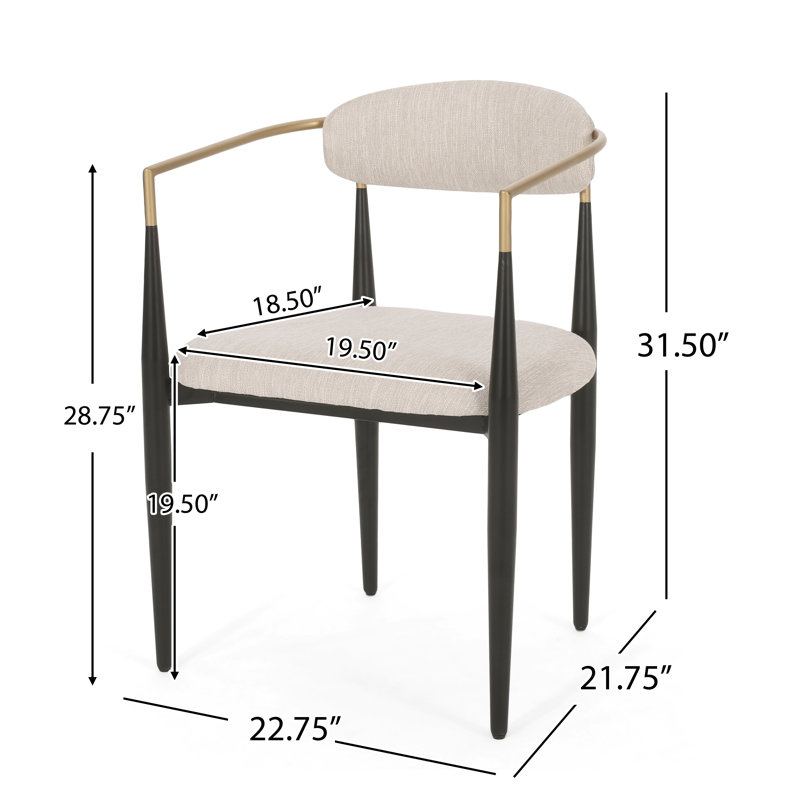 Ensemble repas Rodrigo, Beige