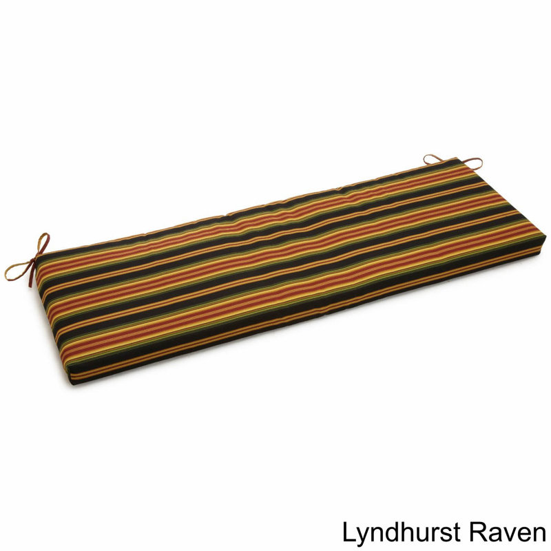 Outdoor 3'' Bench Seat Cushion, 3.5" H x 57" W x 19" D