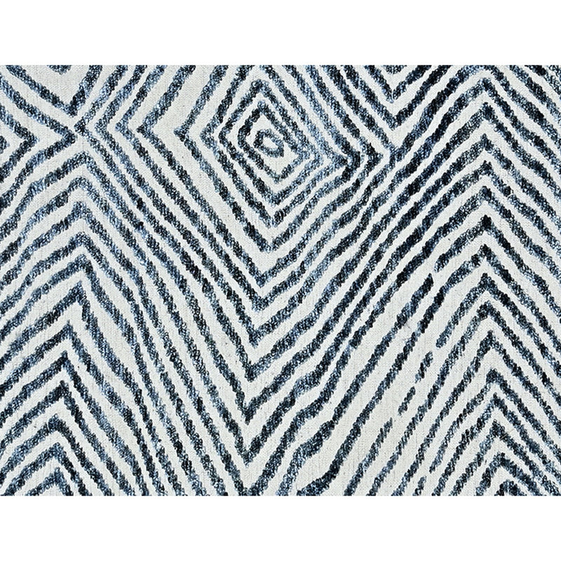 Tapis rectangulaire noué à la main, Rectangle 10 pi x 14 pi