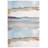 Papillon Abstract Brown/Blue Area Rug-901060296