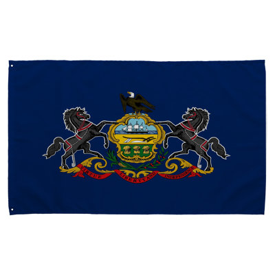 Drapeau de l'État de Pennsylvanie - Drapeau