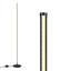 147cm Adjustable Height Dimmable LED Corner Floor Lamp-248776293