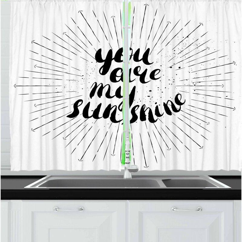 Tailored Kitchen Curtain