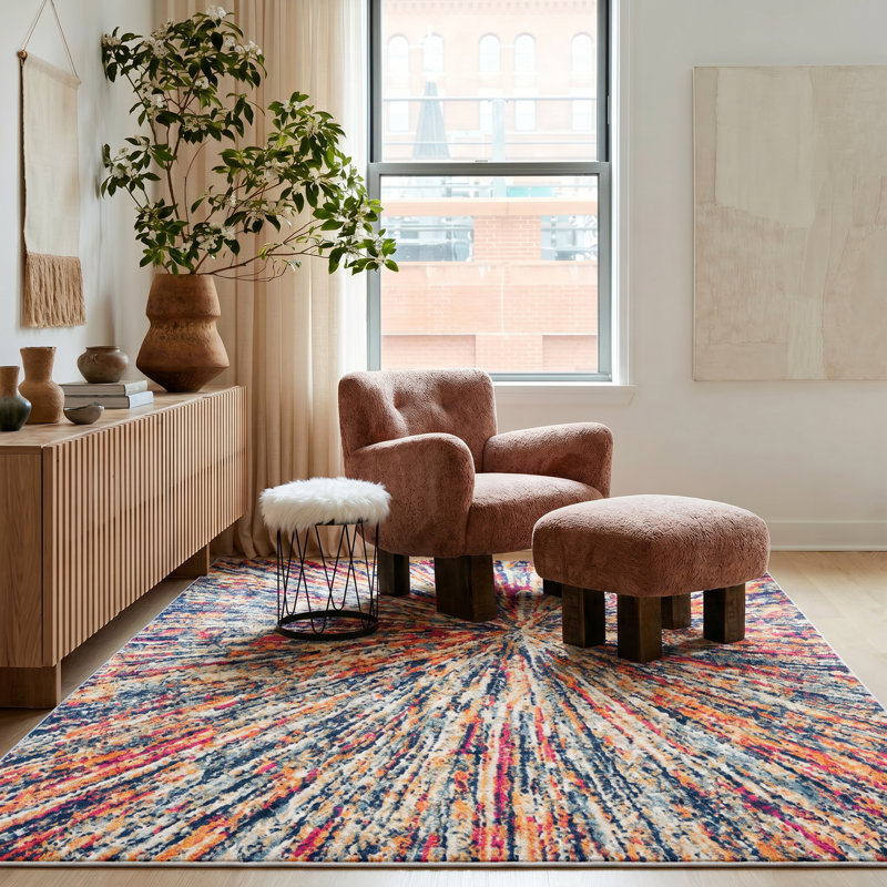 Kymiere Indoor Rug, Rectangle 5'3" x 7'7"