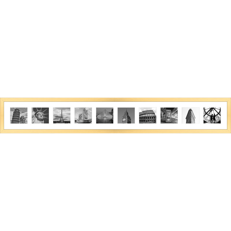 Ladli Collage Picture Frame, Gold