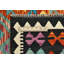 Tapis oriental fait à la main de couleur kilim et Sumak 10 x 13 Lunamia