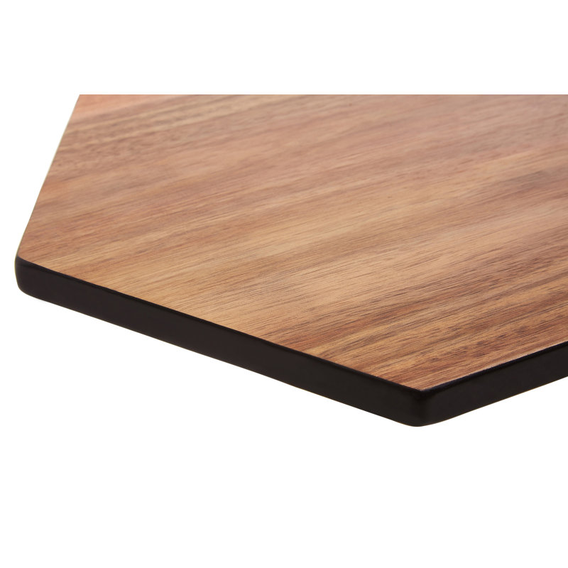 Savoy Wood Chopping Board, 2cm H x 35cm W x 30cm D, Black