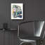  «Swatch Bored 1» par June Erica Vess, art mural en verre acrylique, 12 po x 16 po