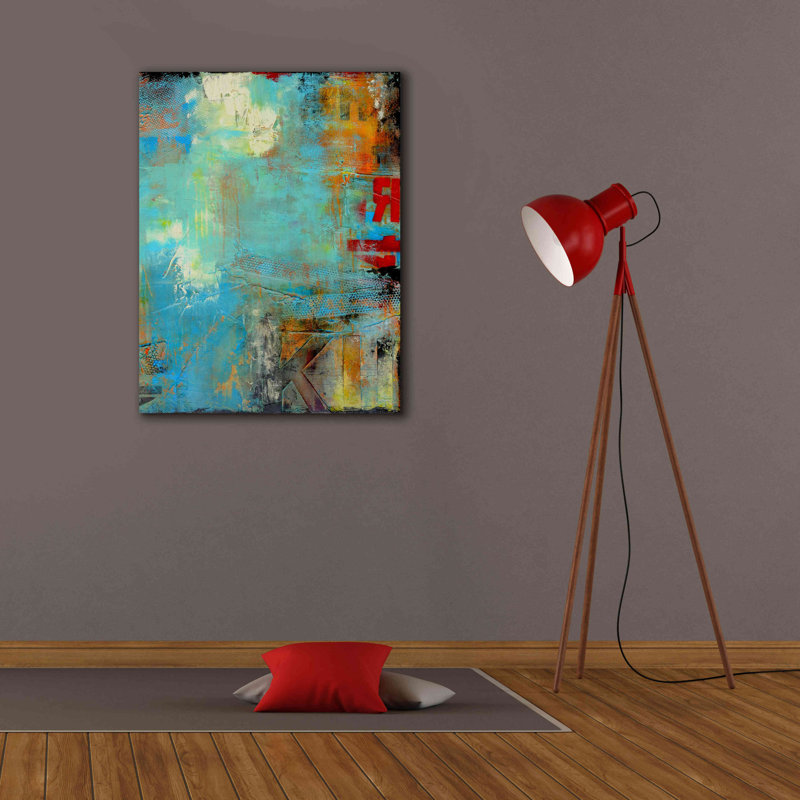 Ivy Bronx «Detour 84 II» par Erin Ashley, estampe numérique sur toile, L 26 po x H 34 po x P 1,5 po