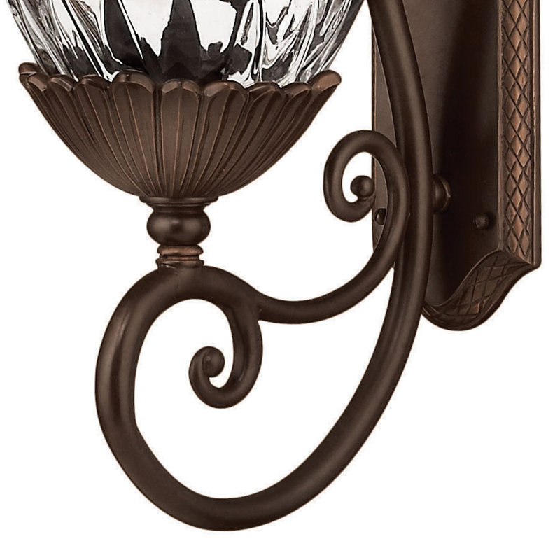 Plantation 3-Light Pineapple Outdoor Wall Mount Lantern