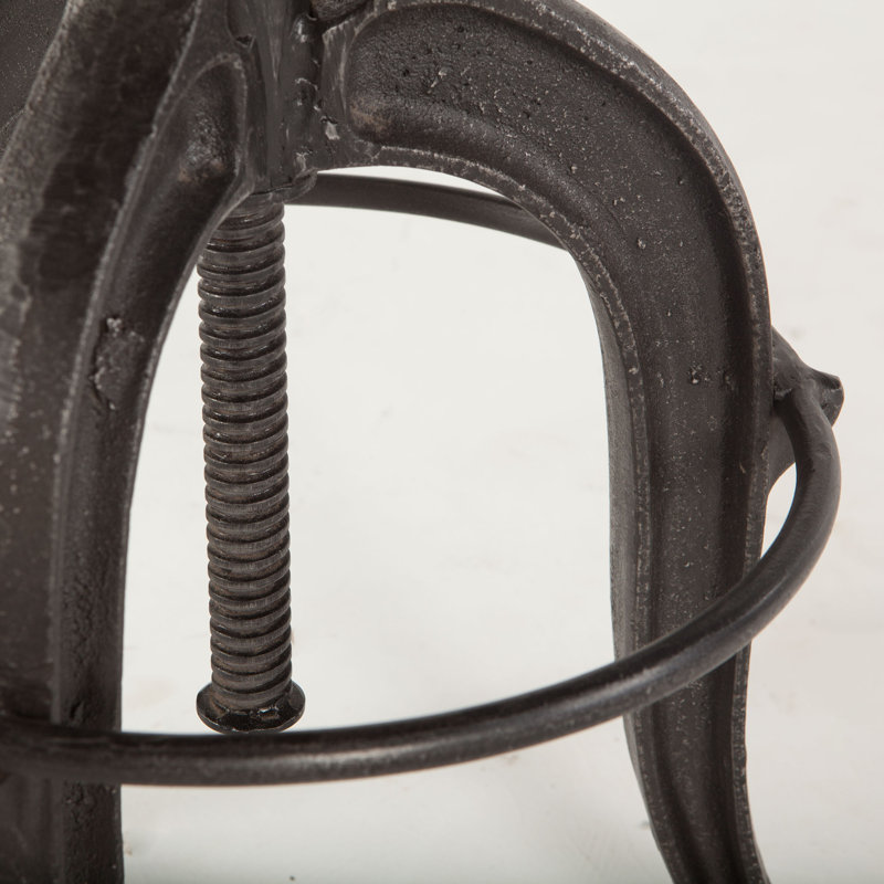Paxton Adjustable Stool with Metal Frame