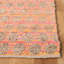 Tapis en jute / coton tissé à la main Arria Cape Cod orange / naturel-19269999