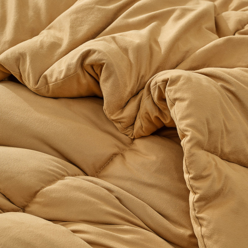 843249116701, Queen Comforter + 2 Standard Shams, Brown