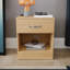 Maybery 1 Drawer Bedside Table-257358790