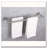 23.6" Wall-Mounted Towel Bar with Stainless Steel & Hidden Screw Holes-781894346