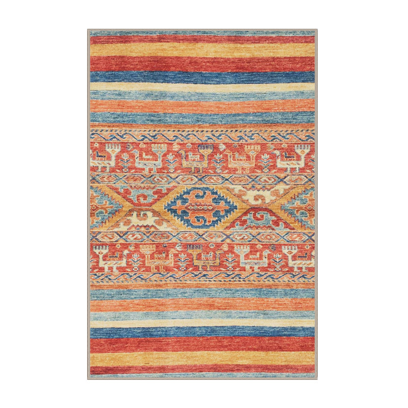 Abstract Indoor Rug, Rectangle 8' x 10'