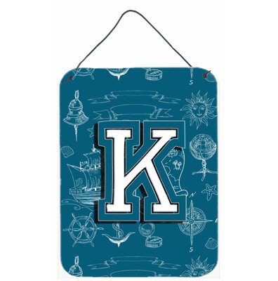 " Letter Sea Doodles Initial Alphabet " by Denny Knight