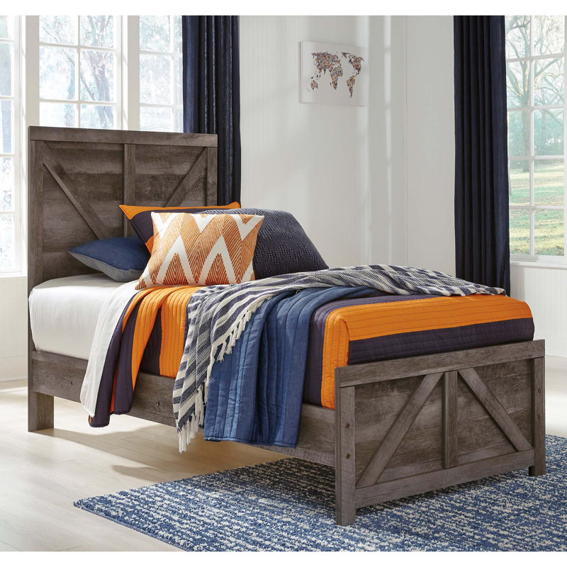 Meila Panel Bed, Twin