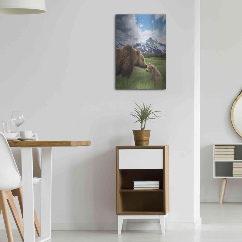 «Mother And Cub» par Chris Dobrowolski, H 24 po x l 16 po